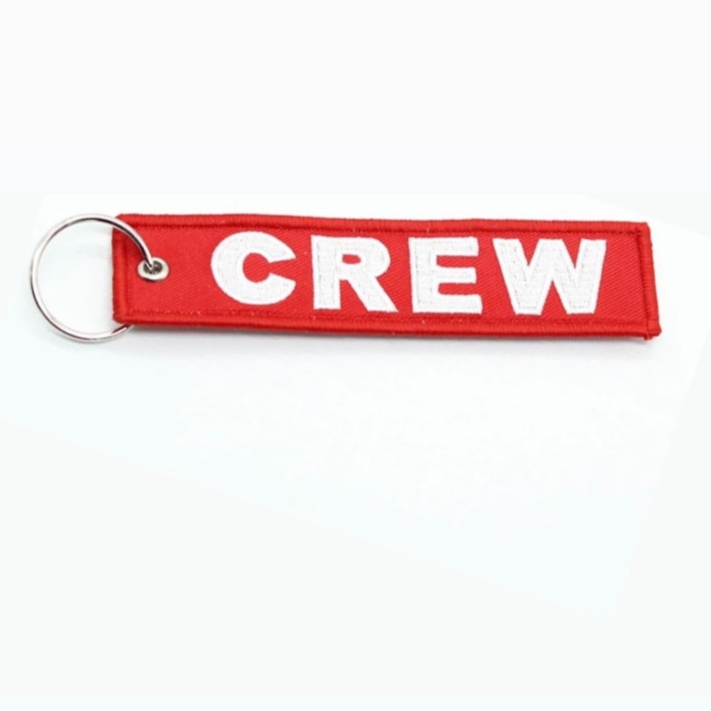 Flight Attendant Cabin Crew Luggage Suitcase Travel Bag Tag Keychain